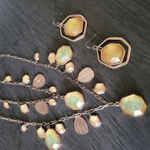 Boutique necklace/earrings set
